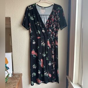 ASOS Floral Wrap Dress
